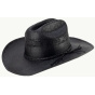 Chapeau CowBoy Gunlock Paille Noir - SCIPPIS - Traclet