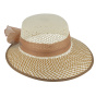Saint-Clair Large Visor Cap Beige - Traclet