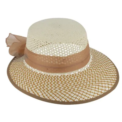 Casquette Saint-Clair Grande Visière Beige - Traclet