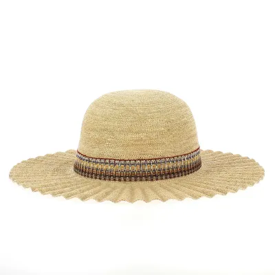 Corinna Fine Raffia Sun Hat - Traclet Reference: 22078 | Traclet Hatmakers