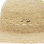 Capeline Fabiola Raphia Crochet - Traclet