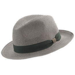 Chapeau Traveller Franko Gris Paille UPF50+ - Traclet