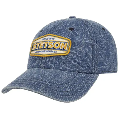 Baseball Cap Magic Cotton Denim UPF 40+ - Stetson reference 22096 chapellerie traclet