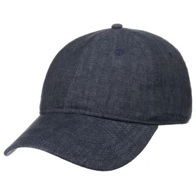 Dark Gray Linen Baseball Cap Fountain - Stetson Reference: 22097| Traclet Hat Shop