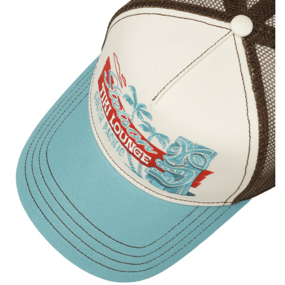Casquette Trucker Tiki Lounge Coton - Stetson