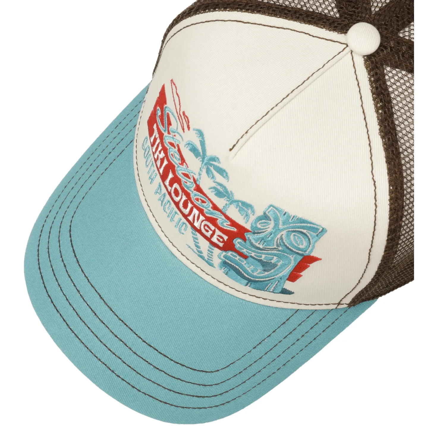 Casquette Trucker Tiki Lounge Coton - Stetson