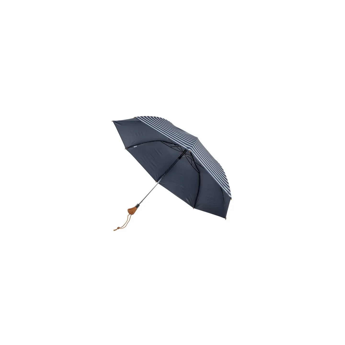 Automatic Folding Golf Umbrella with Sailor Stripes UPF 50+ - Piganiol reference 22108 traclet hat shop