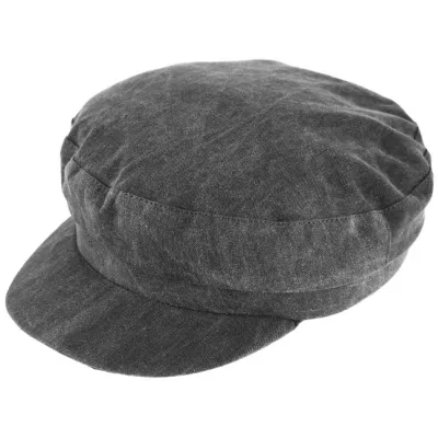 Grey Cotton Sailor Cap Chantepie - Traclet Reference: 8503 | Traclet Hat Shop