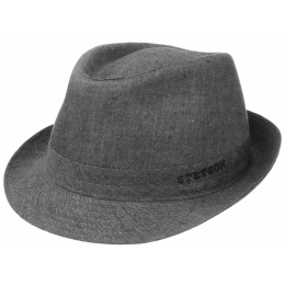 Trilby Grey Linen Hat - Stetson