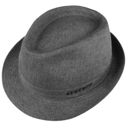 Trilby Grey Linen Hat - Stetson