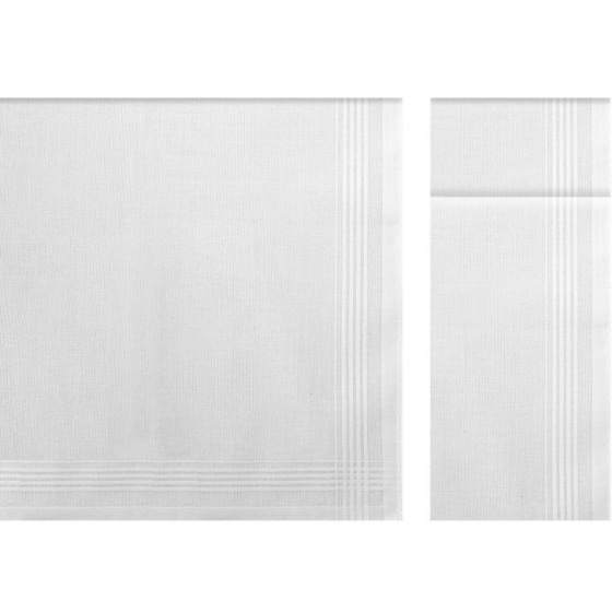 6x Alvaro Cotton Handkerchiefs - Traclet