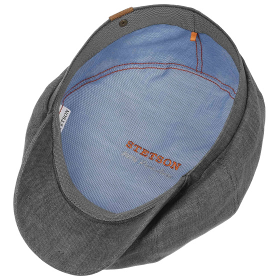 Casquette Hatteras Lin Anthracite - Stetson