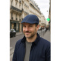 Curved Cap Giovanni linen Jeans UPF 50+ - Traclet