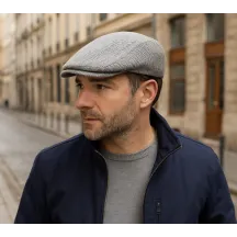 Pescara Flat Cap Silk & Cotton UPF 50+ - Traclet  Reference: 22146| Traclet Hat Shop