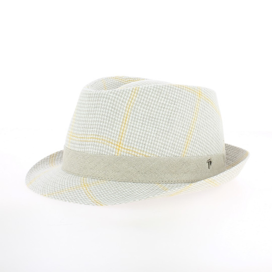 Printed Cotton Spring Trilby Hat - Traclet