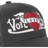 Love Black Baseball Cap - Von Dutch Reference: 22162| Traclet Hat Shop