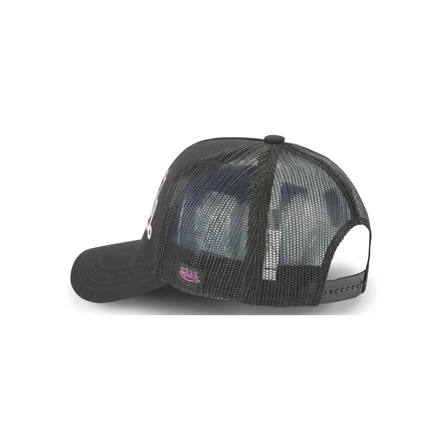 Love Black Baseball Cap - Von Dutch Reference: 22162| Traclet Hat Shop