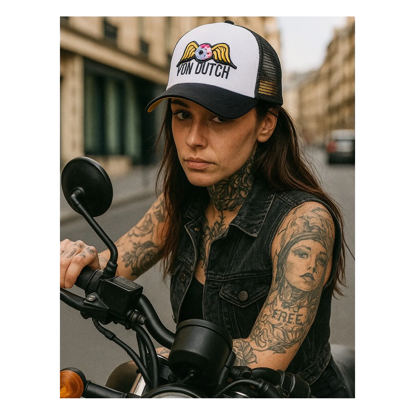 Baseball Cap Cas-1 Eyepat - Von Dutch Reference: 17788| Traclet Hat Shop