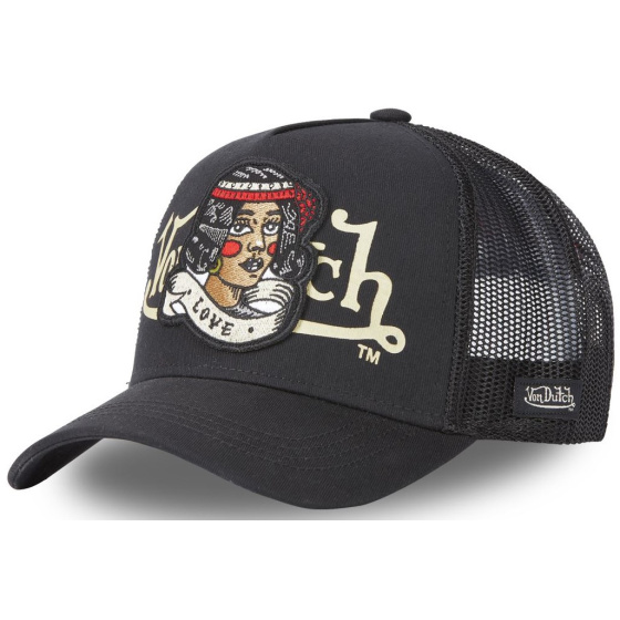 Casquette Baseball California Live Noire - Von Dutch Casquette Baseball California Live Noire - Von Dutch