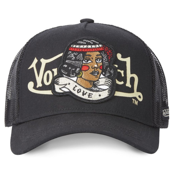 Black California Live Baseball Cap - Von Dutch