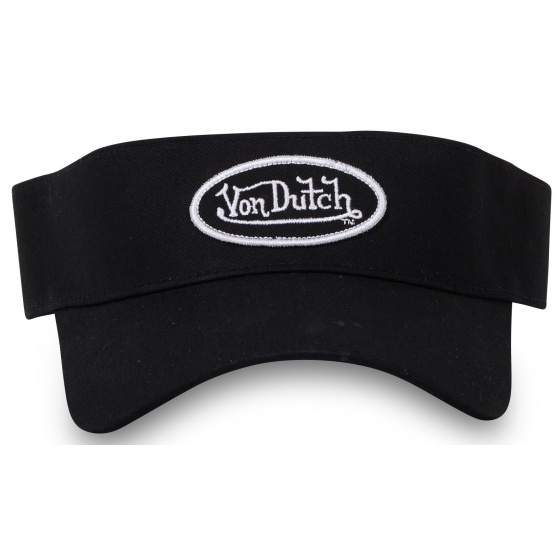 Santa Barbara Black Visor Cap - Von Dutch
