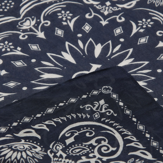 Bandana Santa Clara Coton Marine - Von Dutch Bandana Santa Clara Coton Marine - Von Dutch