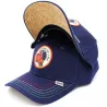 Navy Cotton Scooter Baseball Cap - Woed Reference: 18143| Traclet Hat Shop