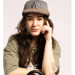 Grey Forest Snapback Cap - Woed