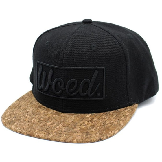 Casquette Snapback Minka Noire - Woed Casquette Snapback Minka Noire - Woed