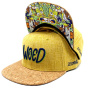 Casquette Snapback Ilustronauta Jaune Moutarde - Woed