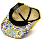 Casquette Snapback Ilustronauta Jaune Moutarde - Woed