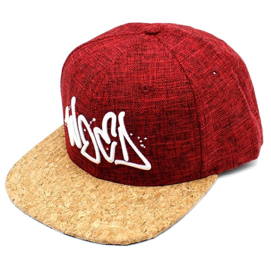 Casquette Snapback Graffiti Bordeaux - Woed
