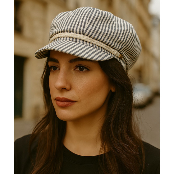 Casquette Gavroche Evora Coton & Lin - Traclet Casquette Gavroche Evora Coton & Lin - Traclet