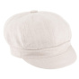 copy of Costanza Gray Linen Newsboy Cap - Traclet