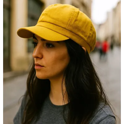 Casquette Gavroche Ventura Lin & Coton - Traclet Reference : 22187| Chapellerie Traclet