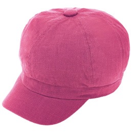 Ventura Linen & Cotton Newsboy Cap - Traclet