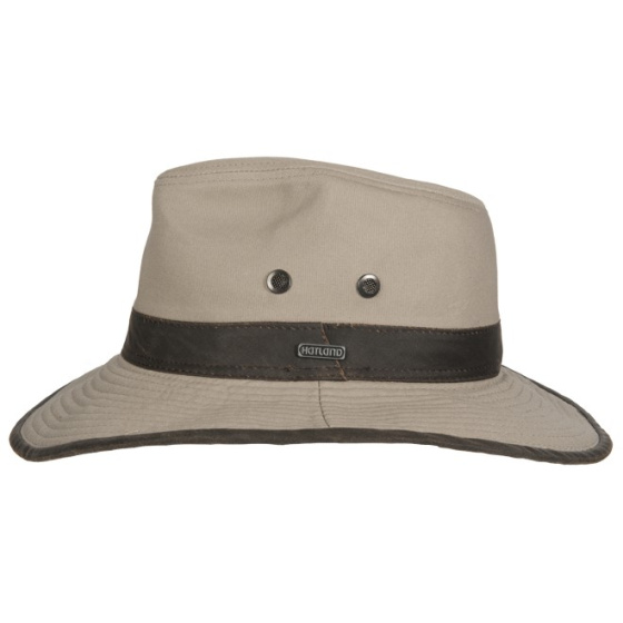Chapeau Traveller Randson Large Bord Beige - Hatland