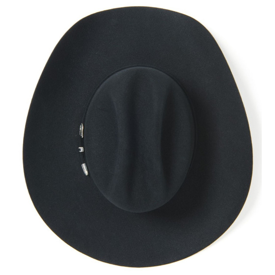 Chapeau Cowboy Skyline 6X Feutre Poil Noir - Stetson