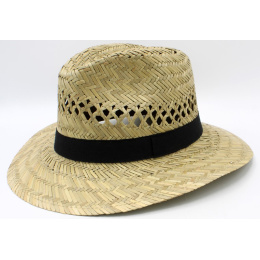 Chapeau Traveller Gardener Paille Ruban Noir - Traclet