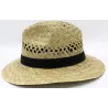 Chapeau Traveller Gardener Paille Ruban Noir - Traclet  Reference : 17740| Chapellerie Traclet