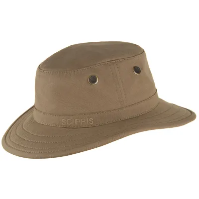 Chapeau Safari Safariman Coton Fawn - Scippis - Traclet