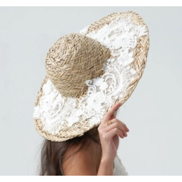 copy of Summer Capeline Daisie Natural Straw - Traclet