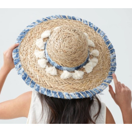 copy of Summer Capeline Daisie Natural Straw - Traclet