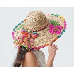 copy of Summer Capeline Daisie Natural Straw - Traclet