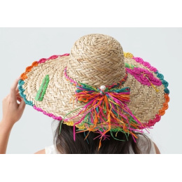copy of Summer Capeline Daisie Natural Straw - Traclet