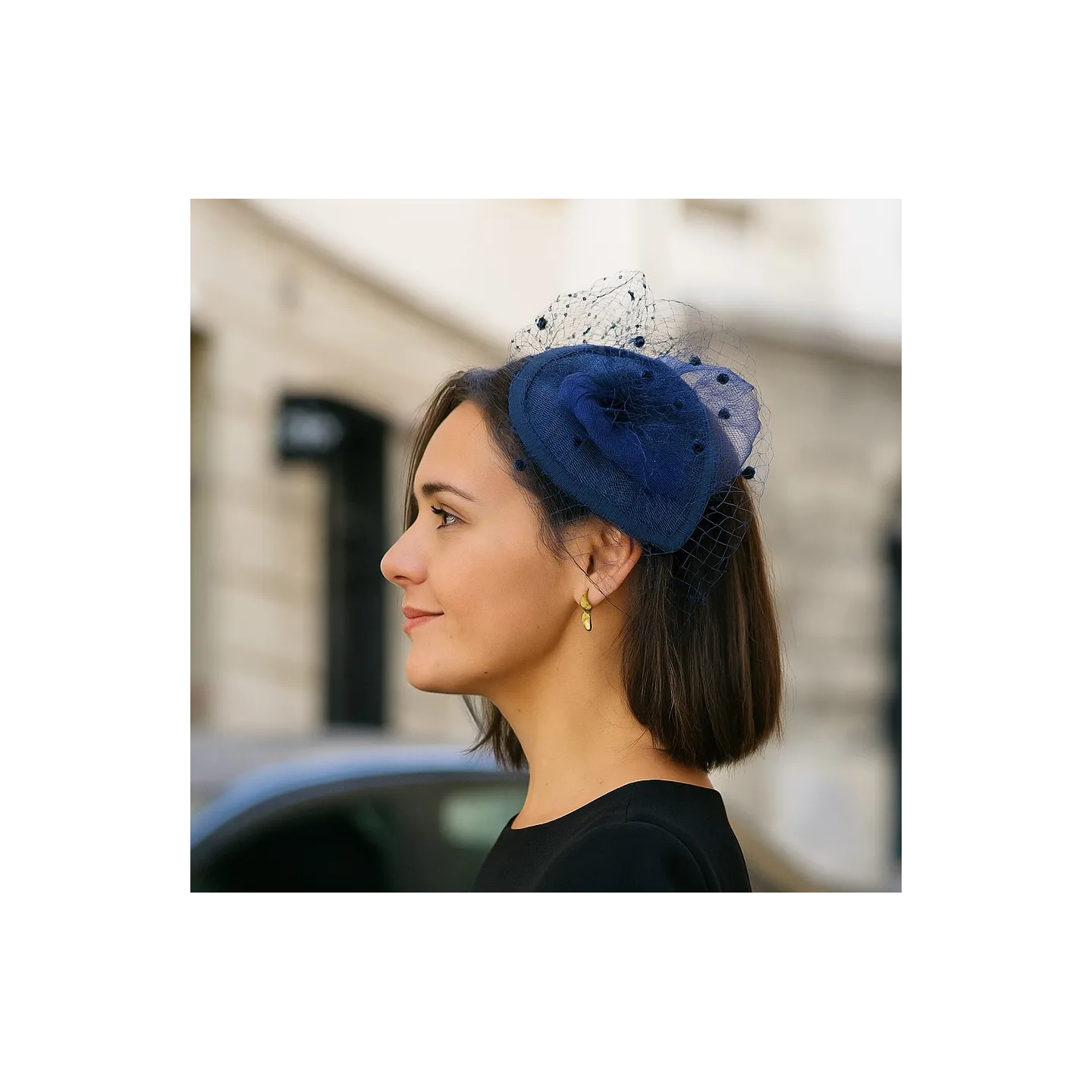 Serre-tête - Tulle fantaisie Voile