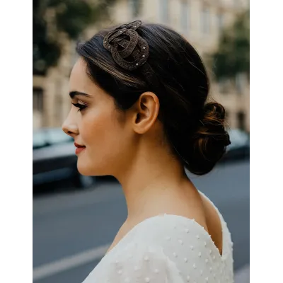 Shirone headband by Celine Robert Reference: 841 | Chapellerie Traclet