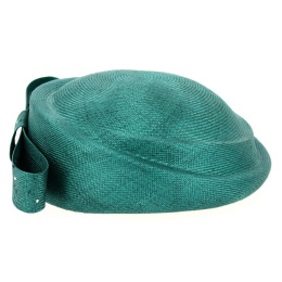 Natural Straw & Strass Ceremonial Hat - Traclet