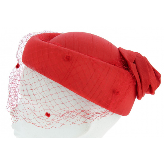 Chapeau Spécial Journée Prestigieuse EDY PARIS Rouge