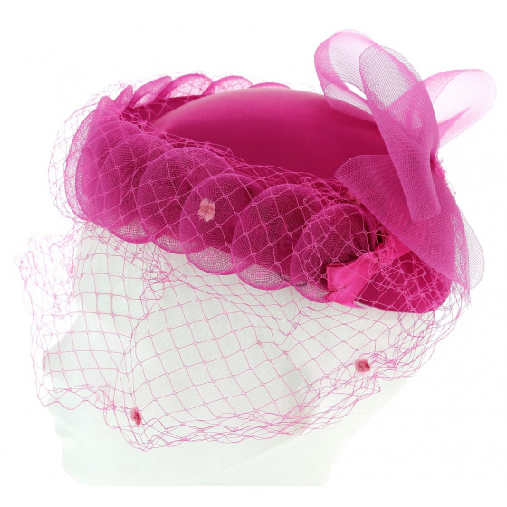 Elegant pink hat EDY PARIS